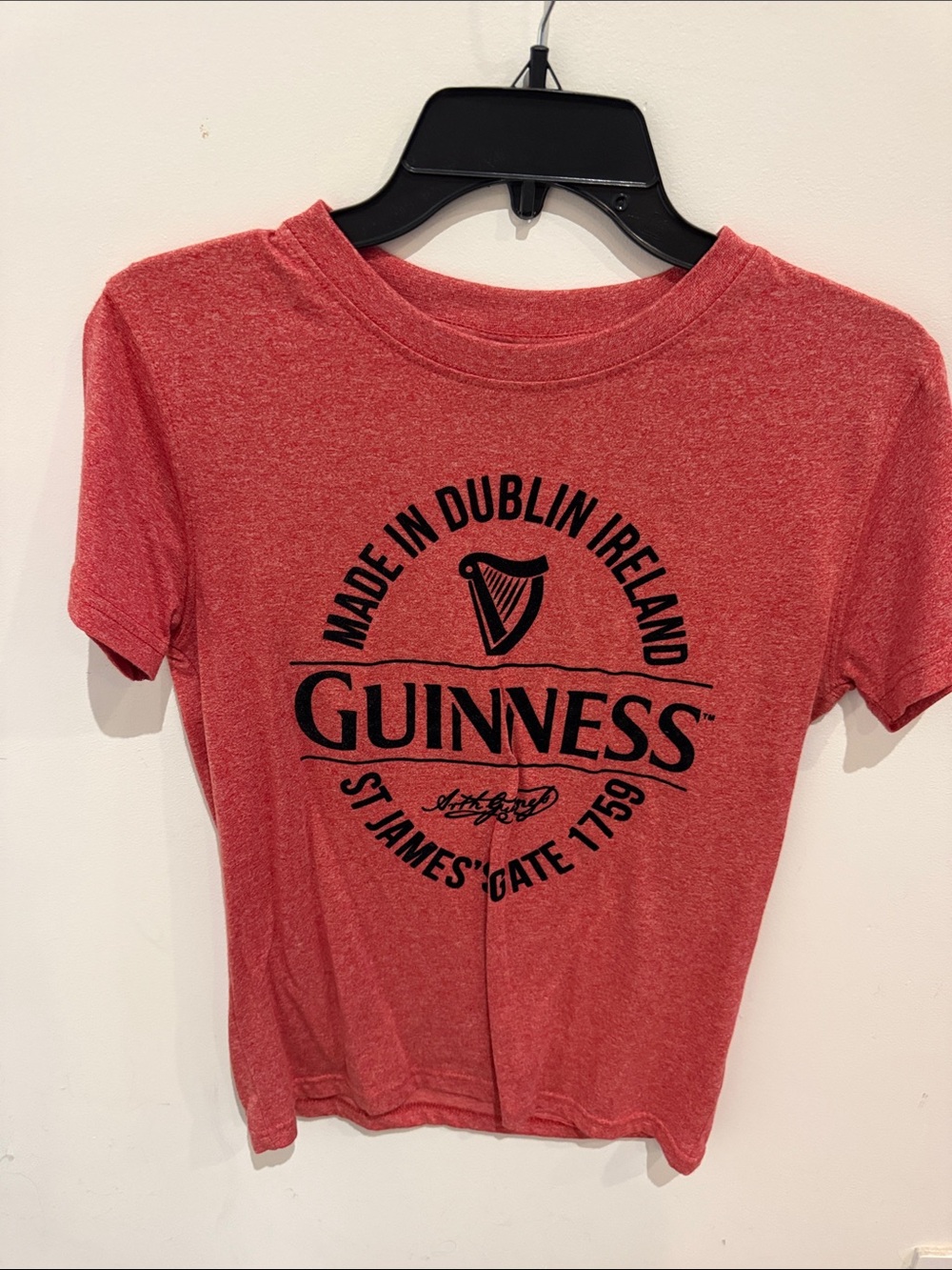 Guinness Red Graphic Short Sleeve Tee